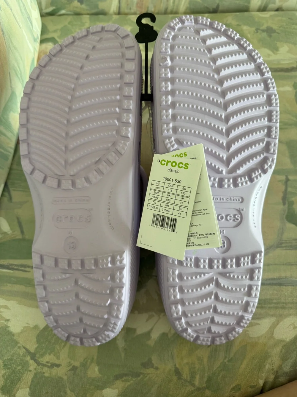 CROCS Kids Classic Clog in Lavender Purple